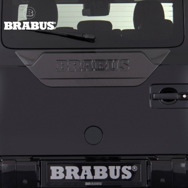 벤츠 W463A W464 신형 G63 지바겐 지바겐 전용 브라부스 카본 리어 트렁크 커버 BRABUS CARBON REAR DOOR ATTACHMENT